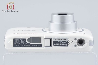 Panasonic LUMIX DMC-S2 White 14.1 MP Digital Camera w/ Box | eBay