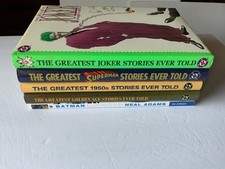 DC LOT OF 4 GREATEST STORIES EVER TOLD PLUS BATMAN NEAL ADAMS SOFTCOVER V2 COMIC