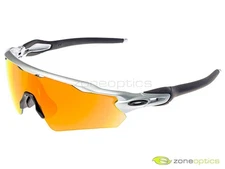 Oakley Radar EV Path Sunglasses OO9275-02 Silver/Fire Iridium Asian