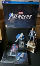 Marvel Avengers Earth's Mightiest Edition Statue Steelbook Mjolnir PS4 *NO GAME*