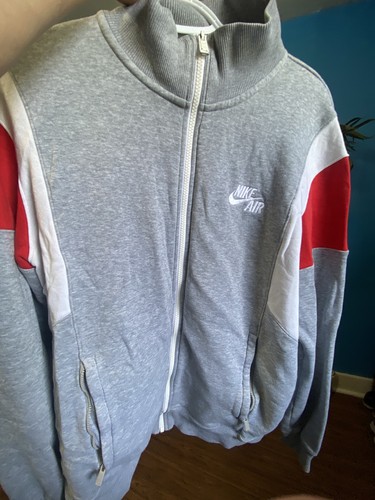 Nike, Vintage 90’s Nike Sweater Jacket Large Air Max 1