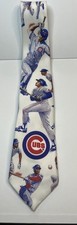 Chicago Cubs MLB Men's Ralph Marlin Necktie 100% Polyester Classic Baseball