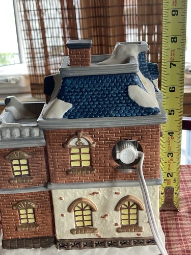 Vintage Weihnachten Vintage beleuchteter Spielzeugladen Kaufladen mit Karton - Bild 11 von 14