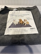 Peepeego Washable Puppy Training  Welping Pad 72 X 72 Nonslip Waterproof