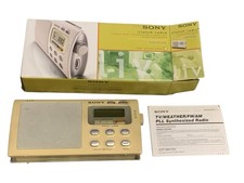 Sony Liv Portable 4-Band TV/Weather/FM/AM Clutch Radio ICF-M410LIV