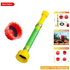 Gas Can Spout Replacement with Leak-Proof Caps for Efficient Pouring