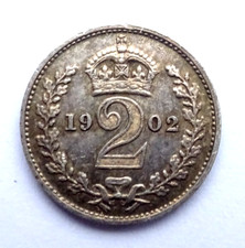Edwrd VII  1902  Maundy Twopence