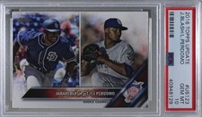 2016 Topps Update Rookie Combos Jabari Blash Luis Perdomo PSA 10 GEM MT 1c7