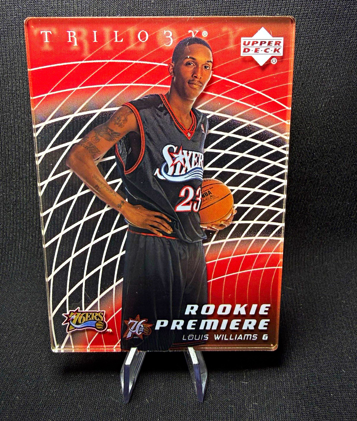 Upper Deck 2005-06 Trilogy Lou Williams Rookie Premiere #102 771/999