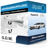 FüR Mercedes E-Klasse T-Modell (Kombi) 16- G.D.W. AnhäNgerkupplung Abnehmbar Neu