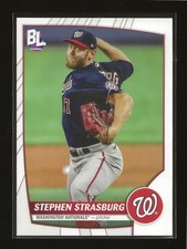 2023 Topps Big League Stephen Strasburg Base Card Washington Nationals (#87)