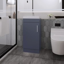Madrid Bathroom Vanity in Melamine with 1 Door