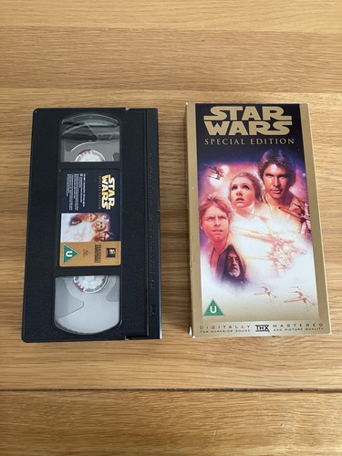 Star Wars Trilogy VHS Box Set Digitally Mastered - Picture 2 of 11
