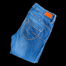 ESPRIT Damen Jeans Blau Gr. 27 Slim Stretch D...