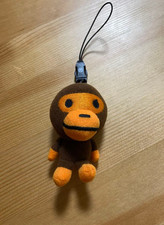 A Bathing Ape BAPE Baby Milo Plush Keychain Store Edition Doll Charm Pendant