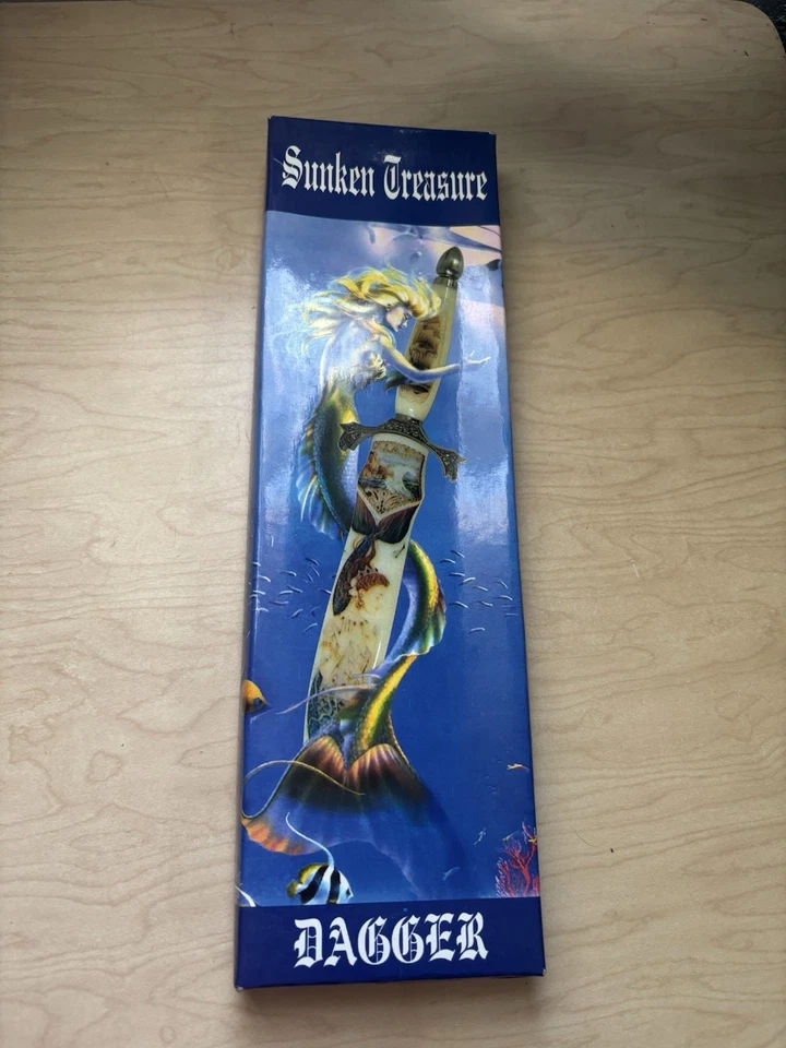 "Daga de fantasía de tesoro hundido de colección 12"" Bk518" Foto 4 de 4