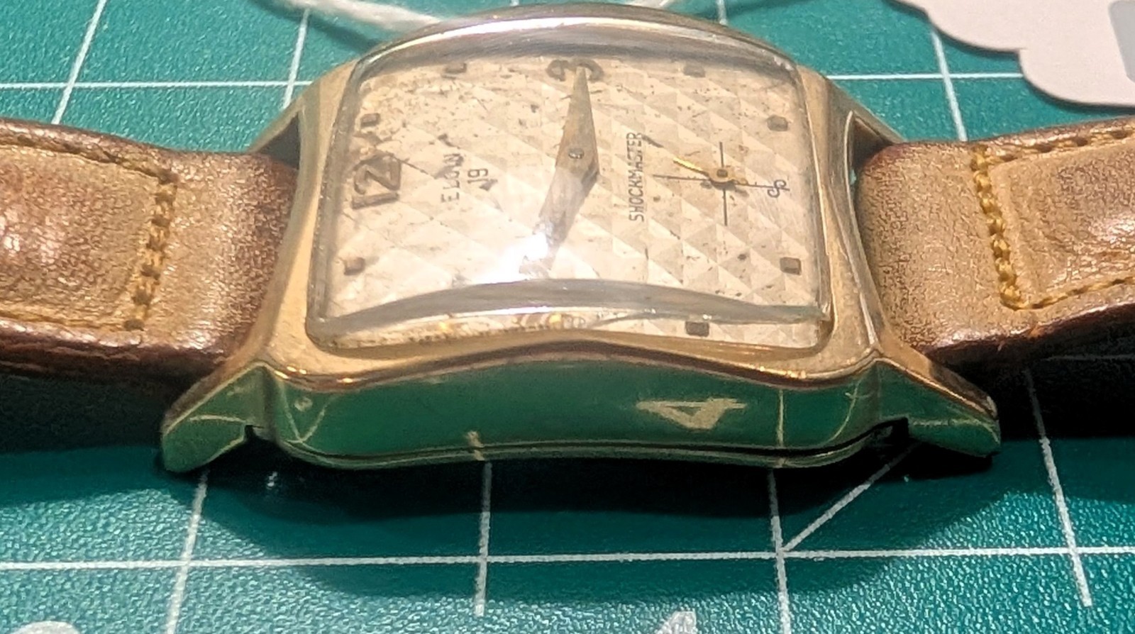 Vintage Gruen Curvex Ristside Falcon ("Bat Wing" or "Eagle" Driver's Watch) 0003 - second product detail image