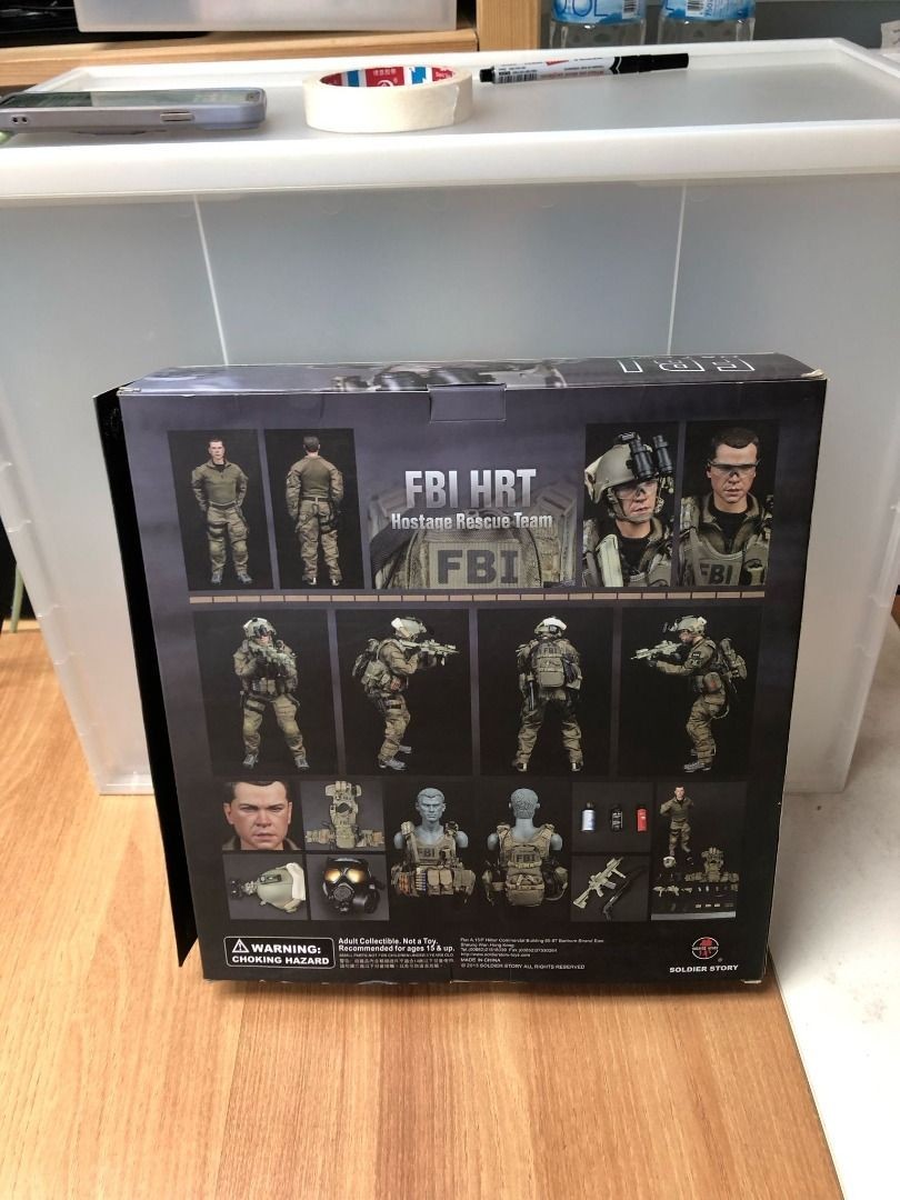 1 6 Scale Soldier Story FBI Hrt SS067 - M45 Gas Mask for sale