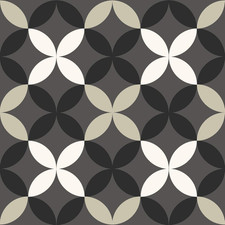 FP3367 Arbor Peel Stick Floor Tile, Black