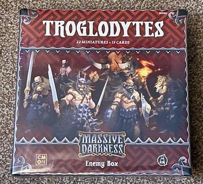 NEW Massive Darkness Board Game Troglodytes Enemy Box Expansion CMON 2017 MD003