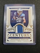 2025 Panini National Treasures Jonathan Taylor Century Materials /49