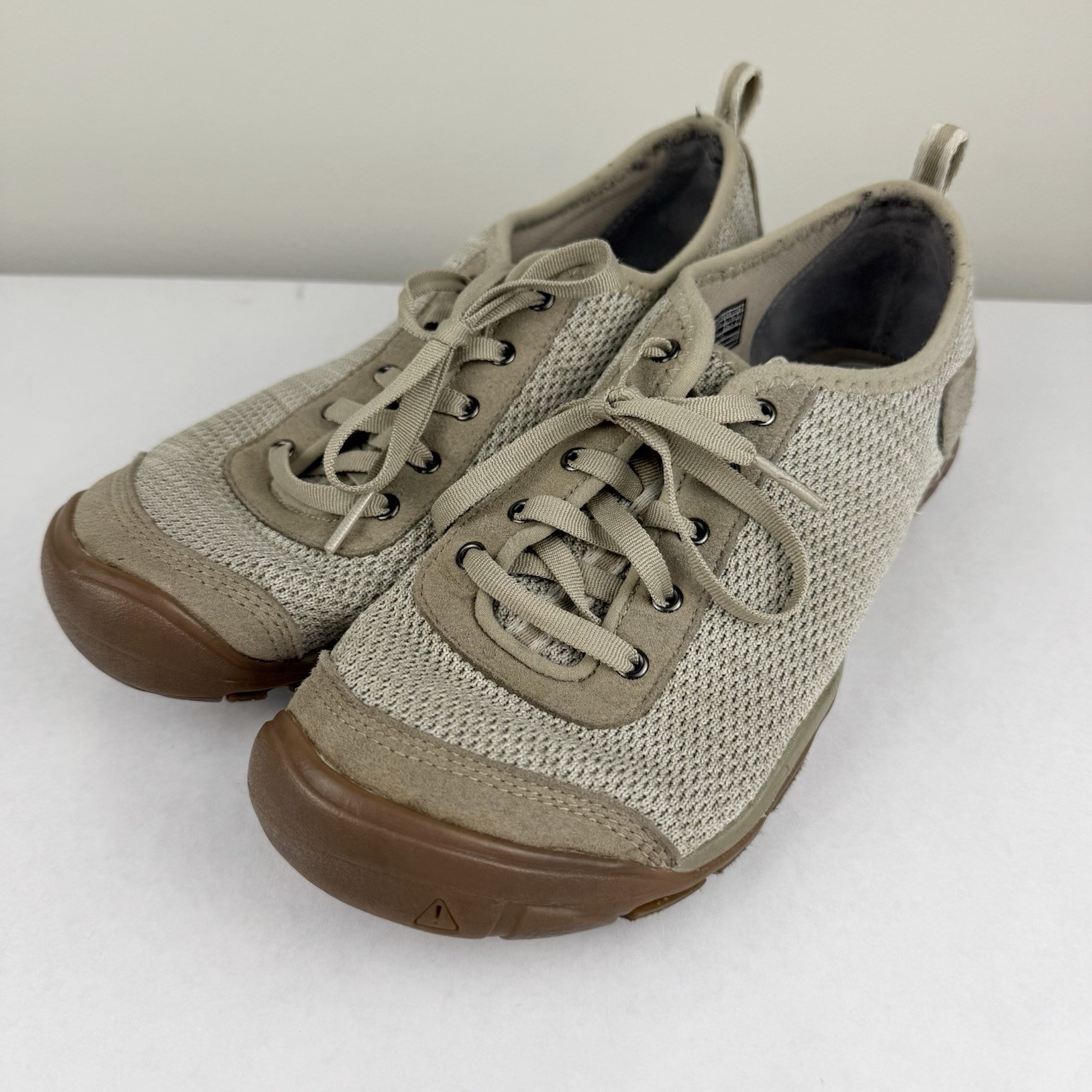 Scarpe da trekking basse Keen Hush Knit donna CNX beige marrone taglia 9 5 atletiche