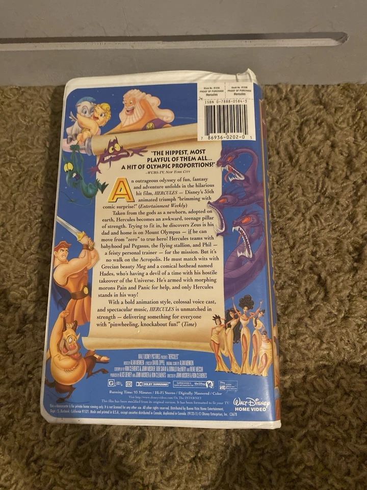 Hercules (VHS, 1998) - Image 2 of 4