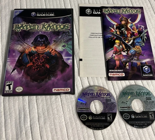 Baten Kaitos: Eternal Wings and The Lost Ocean Nintendo Gamecube COMPLETE VG