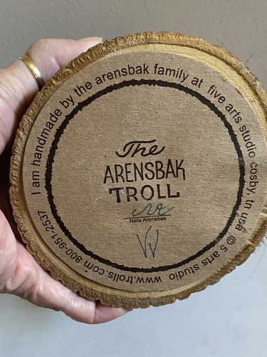 Vtg 5 Arts Studio Signed Ken Arensbak Sweetheart Trolls Handmade. W/Original Tag - Picture 12 of 14