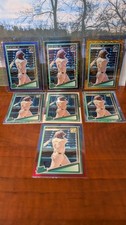 2025 Donruss Leo De Vries Orange Blue Velocity Black Holo Relic SP RC 8 Card 🌈