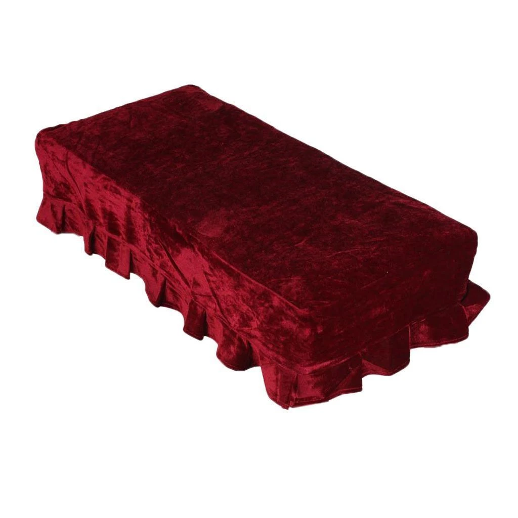 Velvet piano 2024 bench cushion