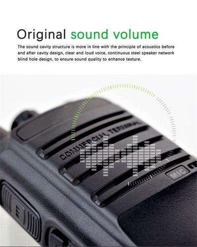 HYT TC-500S 450-470MHZ UHF 4W 16CH Two-Way Radio Walkie Talkie + Program Cable - Picture 4 of 10