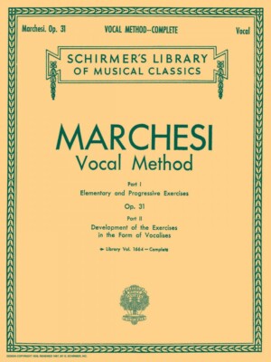 Vocal Method Op 31 Complete Schirmer Voice Technique Sheet Music 050260850
