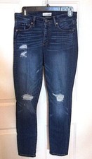 LOFT Girls Blue Jeans Size 2 Curvy Skinny Str...