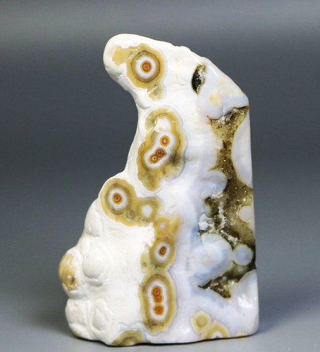 Natural Ocean Jasper Agate Eye Quartz Crystal Stone Pendant Mineral Specimen - Picture 6 of 10
