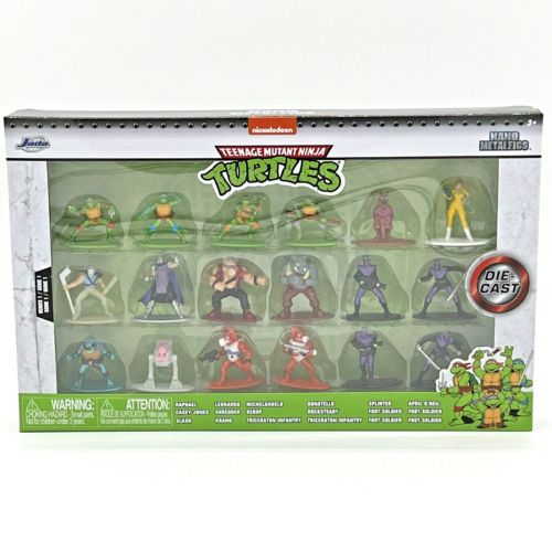 Jada Nano MetalFigs Teenage Mutant Ninja Turtles New Series 1 and 2 - You Choose - Picture 3 of 10