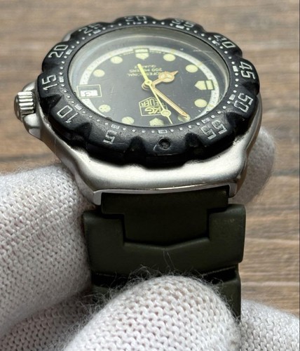Reloj Hombre TAG HEUER Formula 1 34mm Negro Fecha Vintage Cuarzo WA1216 - Imagen 3 de 14