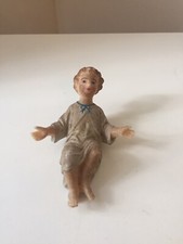 Ancien petit Jésus de crèche cire