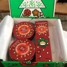 L'occitane en Provence 3PC Green Chestnut Collection Skincare Rare NIB