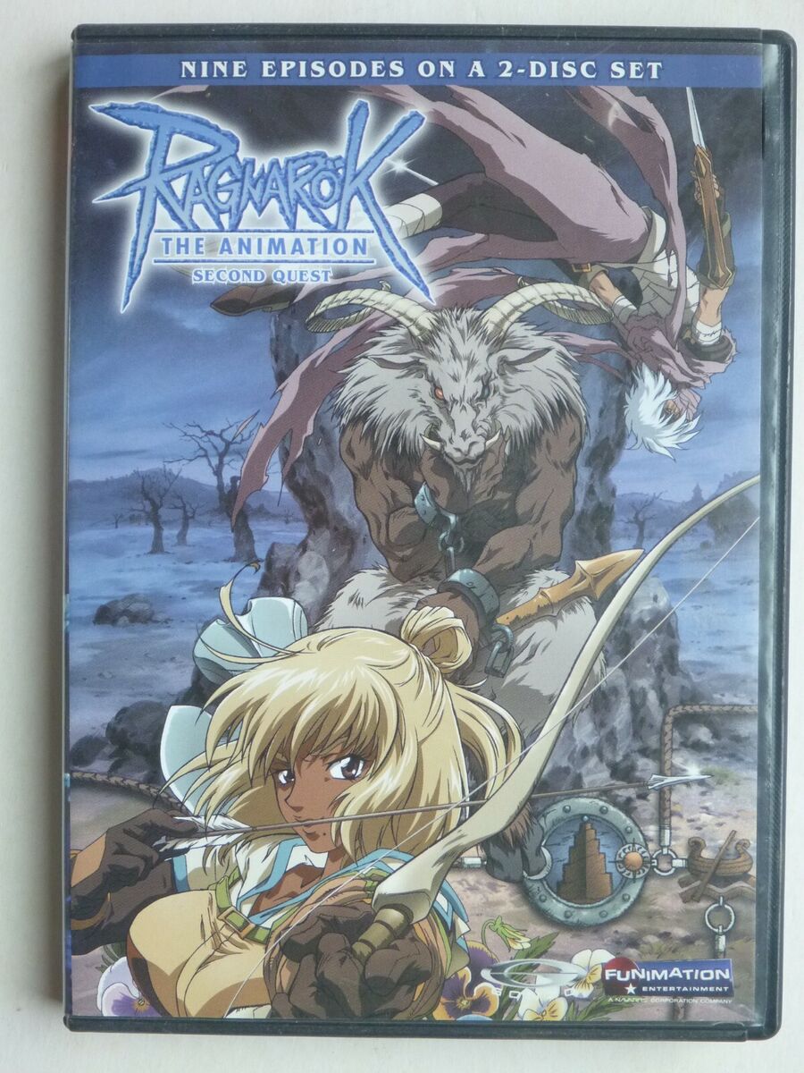 Lot of 3 Ragnarok Animation New DVD Complete Set Vol 1 2 3