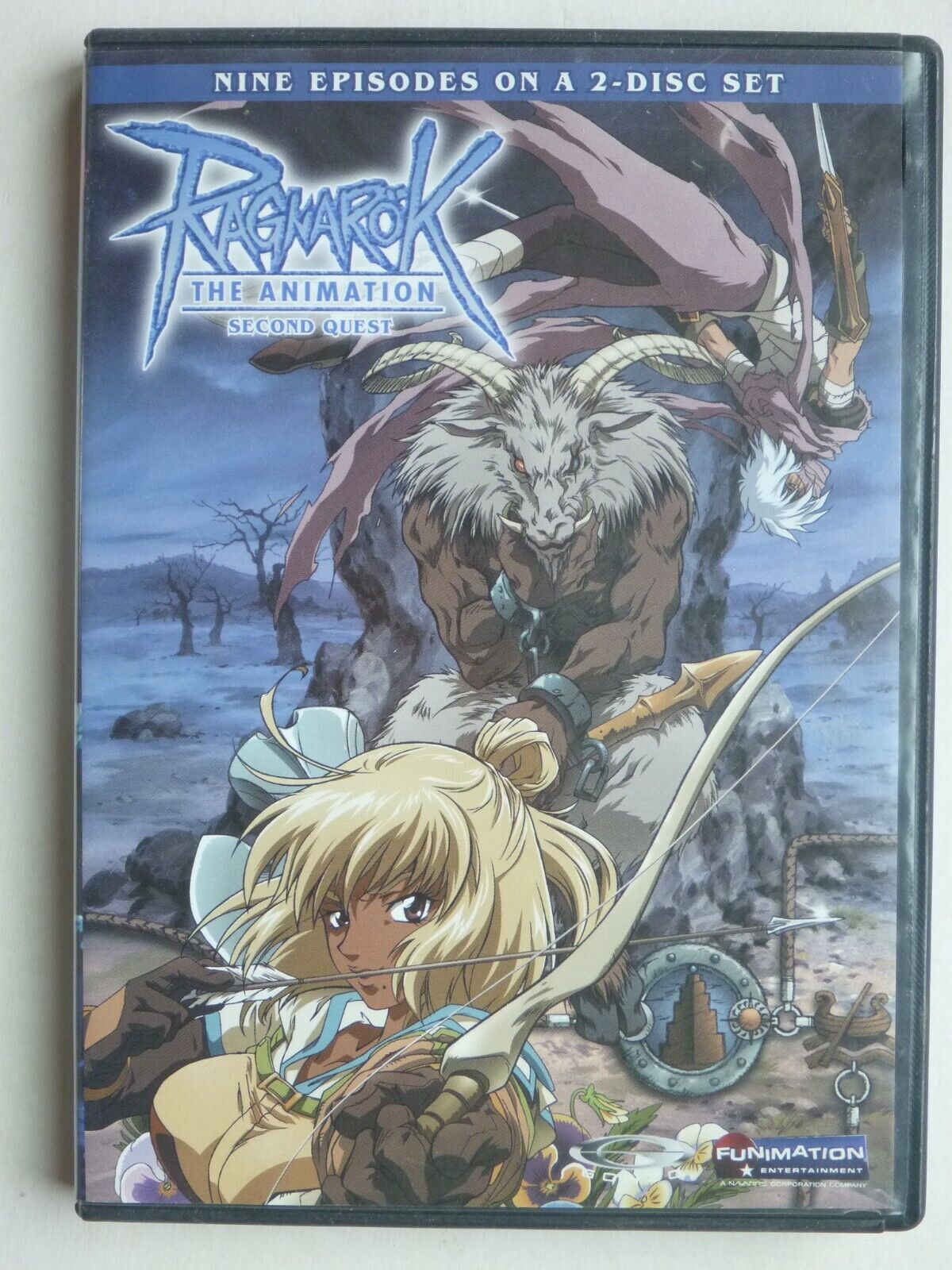 Ragnarok the Animation First 1 + Second 2 Quest 4-DVD Anime Eps 1-18  Funimation