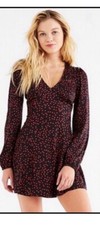 Urban Outfitters Black and Red Polka Dot Dress SZ Medium NWT $69 Retail