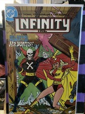 INFINITY INC. #16  1st APP MR. BONES! EARLY TODD McFARLANE ART, SPAWN PROTOTYPE
