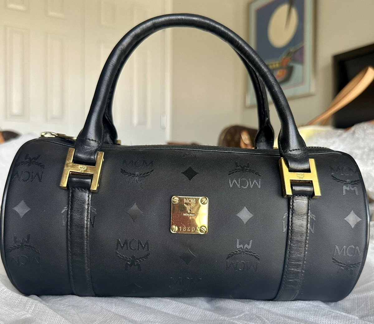 MCM, Bags, Authentic Mcm In Monogram Papillon Bag