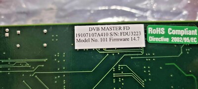 DVEO DVB MASTER FD 101 LS7643 4.1 FULL DUPLEX DVB ASI-C