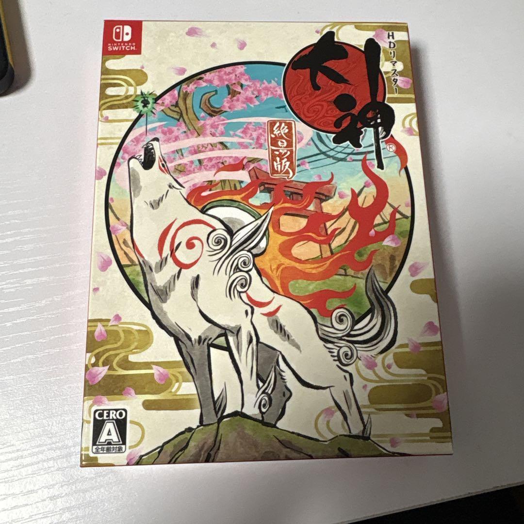 Nintendo Switch Okami HD Remaster Zekkeiban Limited Edition with Sachi Shirabe-image