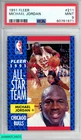 1991 FLEER MICHAEL JORDAN #211 CHICAGO BULLS HOF PSA 9 MINT