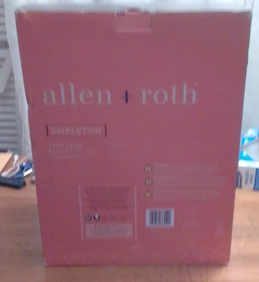 Lámpara de Escritorio Allen & Roth 26" Ajustable Níquel Cepillado Brazo Oscilante con Pantalla de Metal Foto 4 de 4