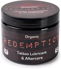 Redemption Organic Tattoo Lubricant Barrier & Aftercare All in One Natural 6 oz