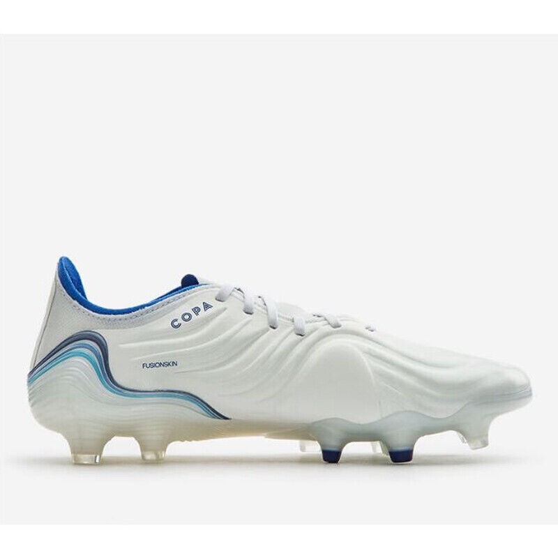 Adidas Copa Sense.1 FG Football Boots / White Blue / RRP Adidas Copa Sense.1 FG Football Boots / White Blue / RRP